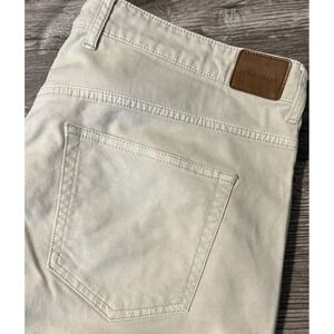 Peter Millar Crown Vintage Canvas Straight Leg Beige Pants, MF18B86, Size 38x34